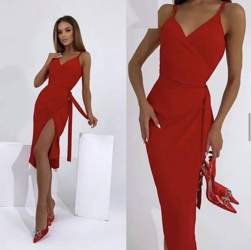 

Летнее платье с запахом