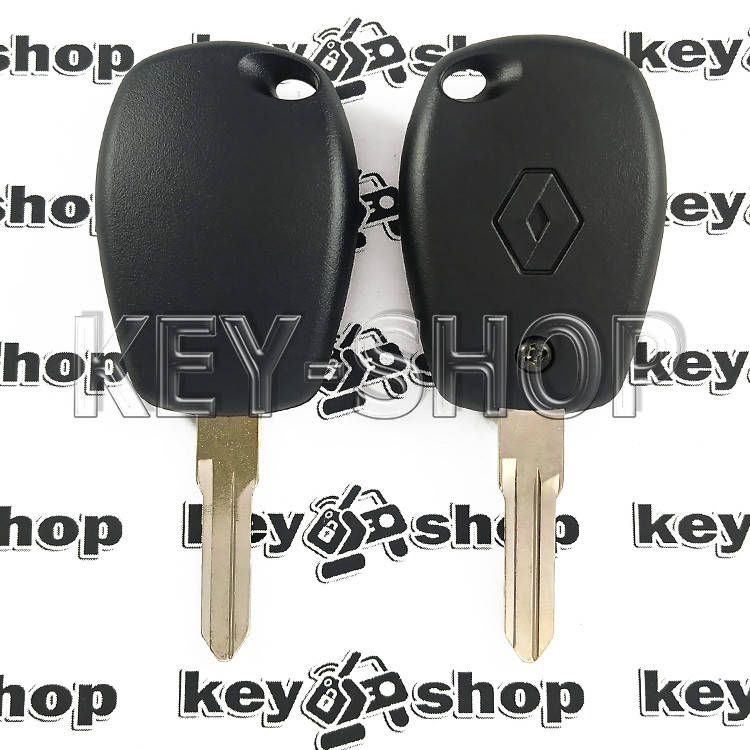 

Ключ RENAULT (корпус Рено) под чип, лезвие HU136