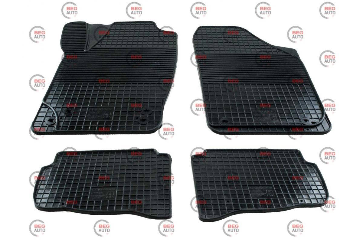 

Коврики салона VW Polo 2002-2009 борт 1см, евроклетка