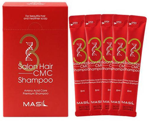 

Восстанавливающий шампунь с аминокислотами Masil 3 Salon Hair CMC Shampoo 8 мл
