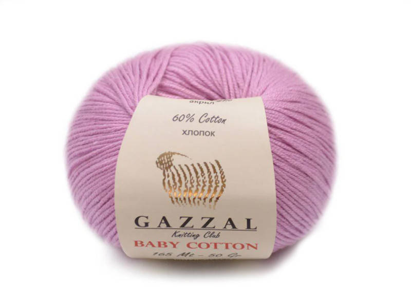 

Gazzal Baby Cotton, Орхидея №3422, Сиреневый