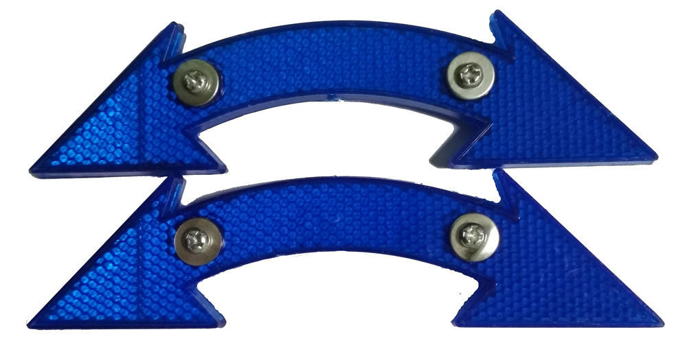 

Катафоты велосипедные DN RS-130 Blue 2 шт.