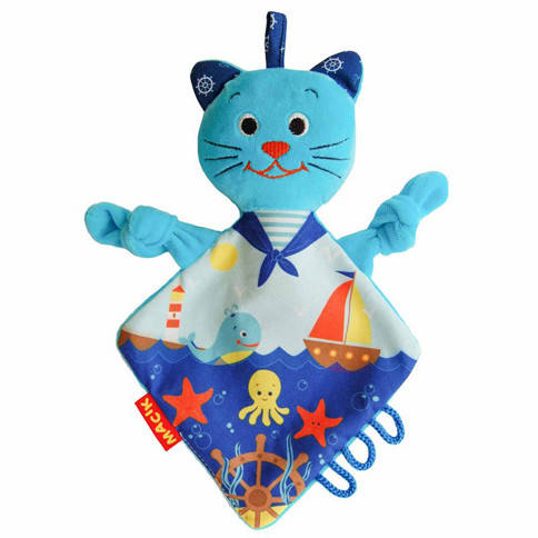 

Детская мягкая игрушка обнимашка Кот-моряк