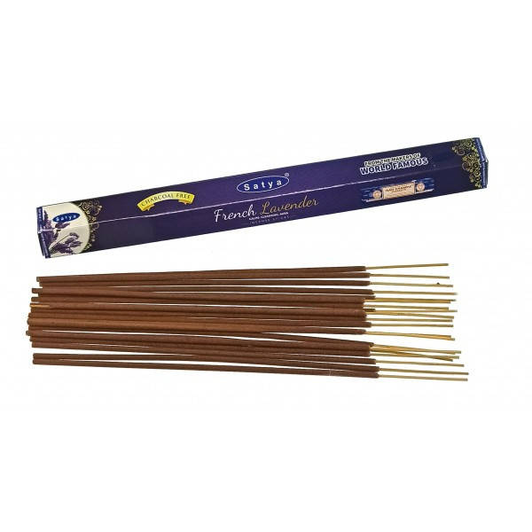 

Аромапалочки French Lavender (Французская Лаванда)(Satya) пыльцовые благовония