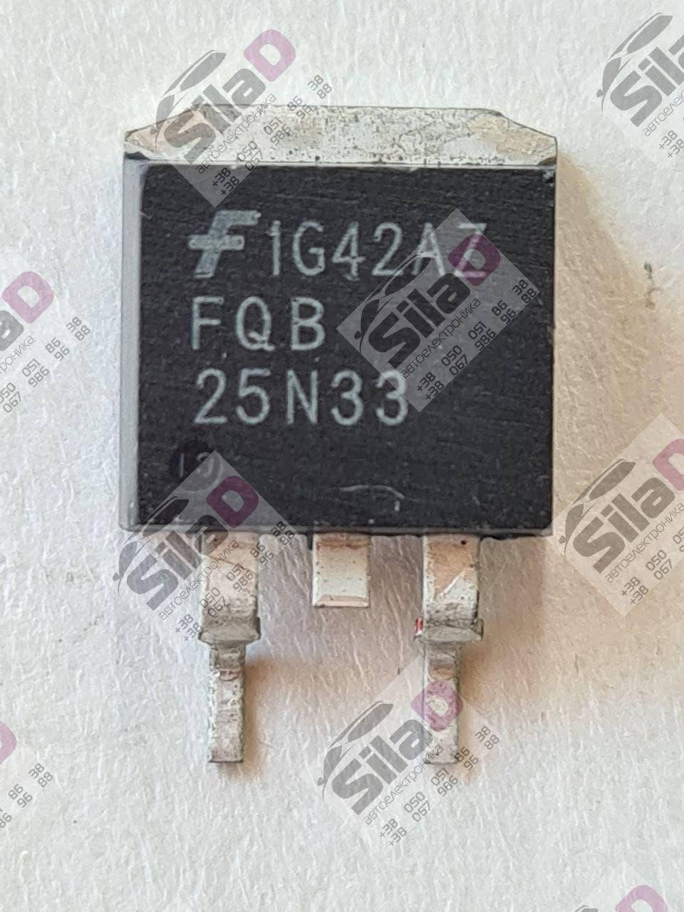 

Транзистор FQB25N33 Fairchild корпус TO-263