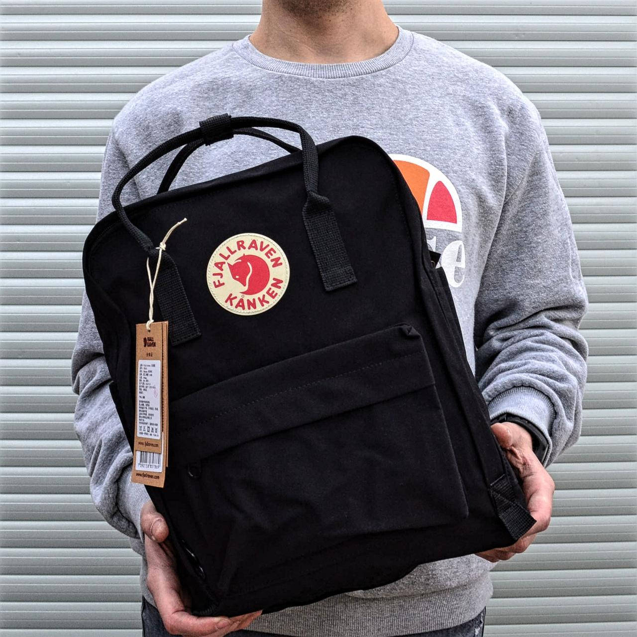 

Рюкзак Fjallraven Kanken Bag classic / ПРЕМІУМ ЯКОСТІ / чорний, Разные цвета