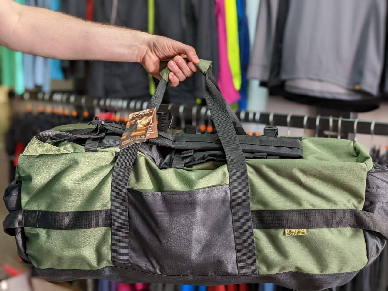 

TC сумка-рюкзак 80 Cordura (green), Зелёный