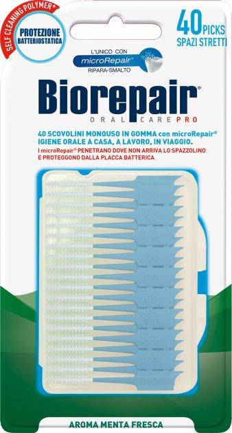 

Силиконовые зубочистки Biorepair Интердентальные S 40 шт (8017331058329)