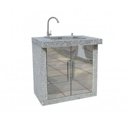 

Бетонный Стол-мойка для уличного камина-барбекю "Гарден Шеф"