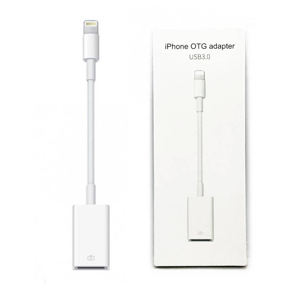 

OTG переходник Apple Lightning USB 3.0 (MD821), Белый