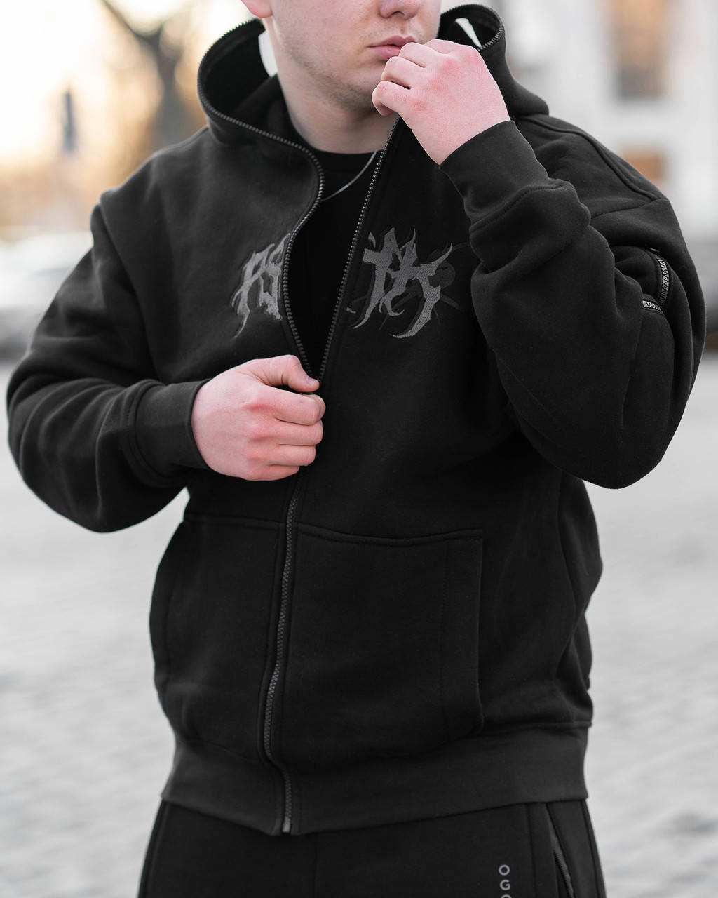 

Зиппер-балаклава мужской Огонь Пушка Rare черный S