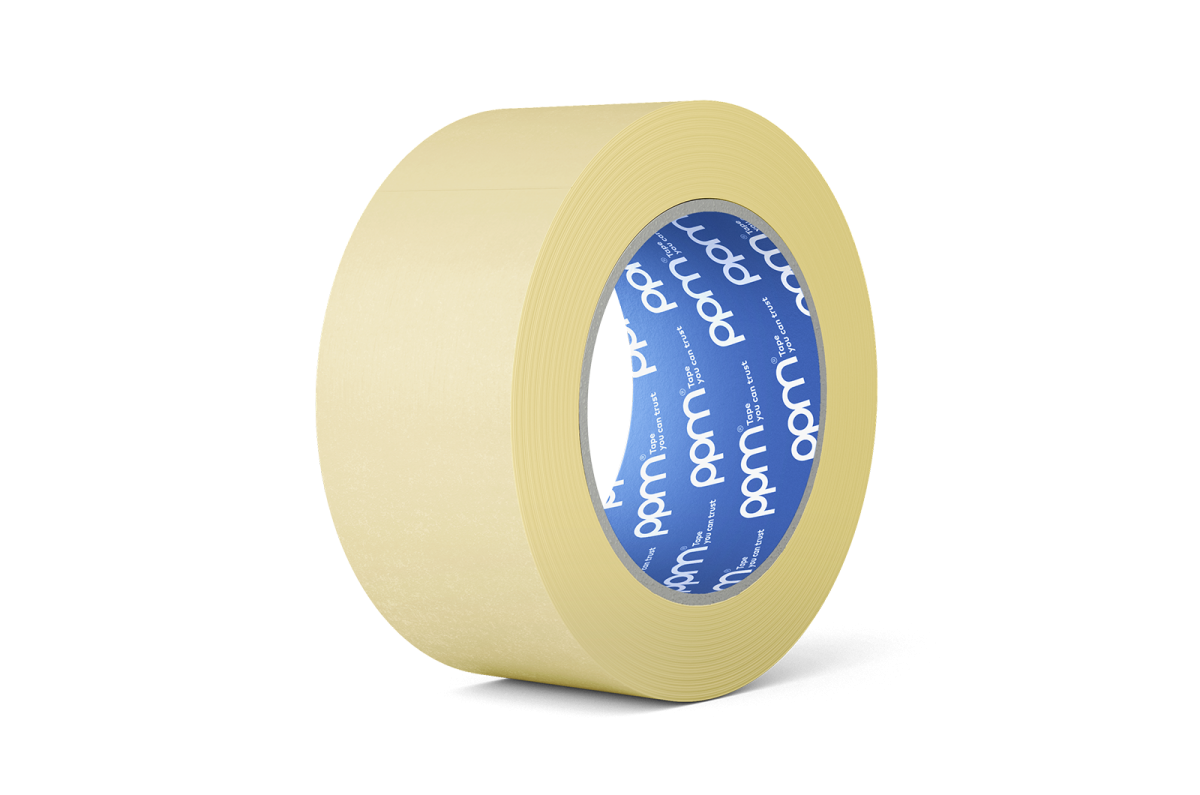 

Скотч малярный (лента) 2020 PPM (Италия), 38мм x 40м, цвет желтый (уп.- 24 шт.)
