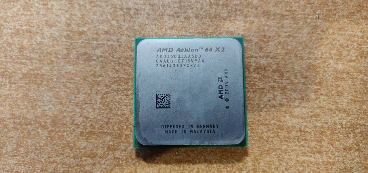 

Процессор AMD Athlon 64 X2 3600+ ADO3600IAA5DD Socket AM2 № 211207