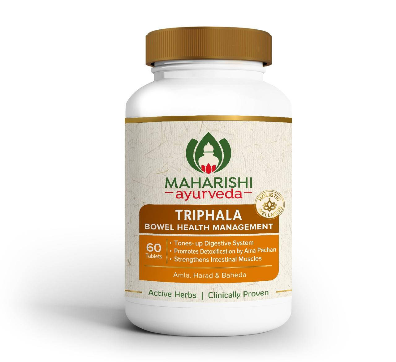 

Трифала Махариши 1000 мг/60 табл (Triphala Maharishi Ayurveda)