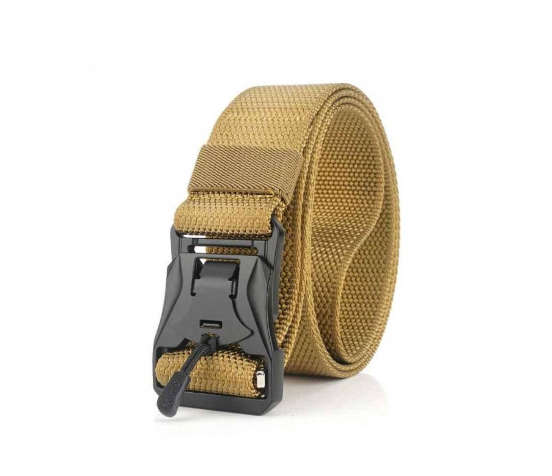 

Тактический ремень для штанов "Tactical Belt" с магнитной пряжкой ( Койот )
