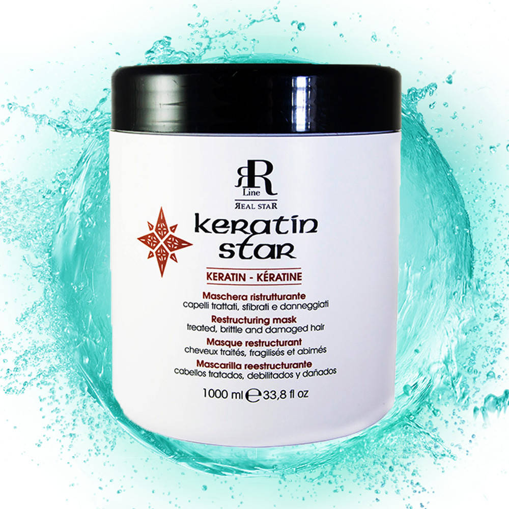 

Маска для реконструкции волос RR Line Keratin Star 1000 мл