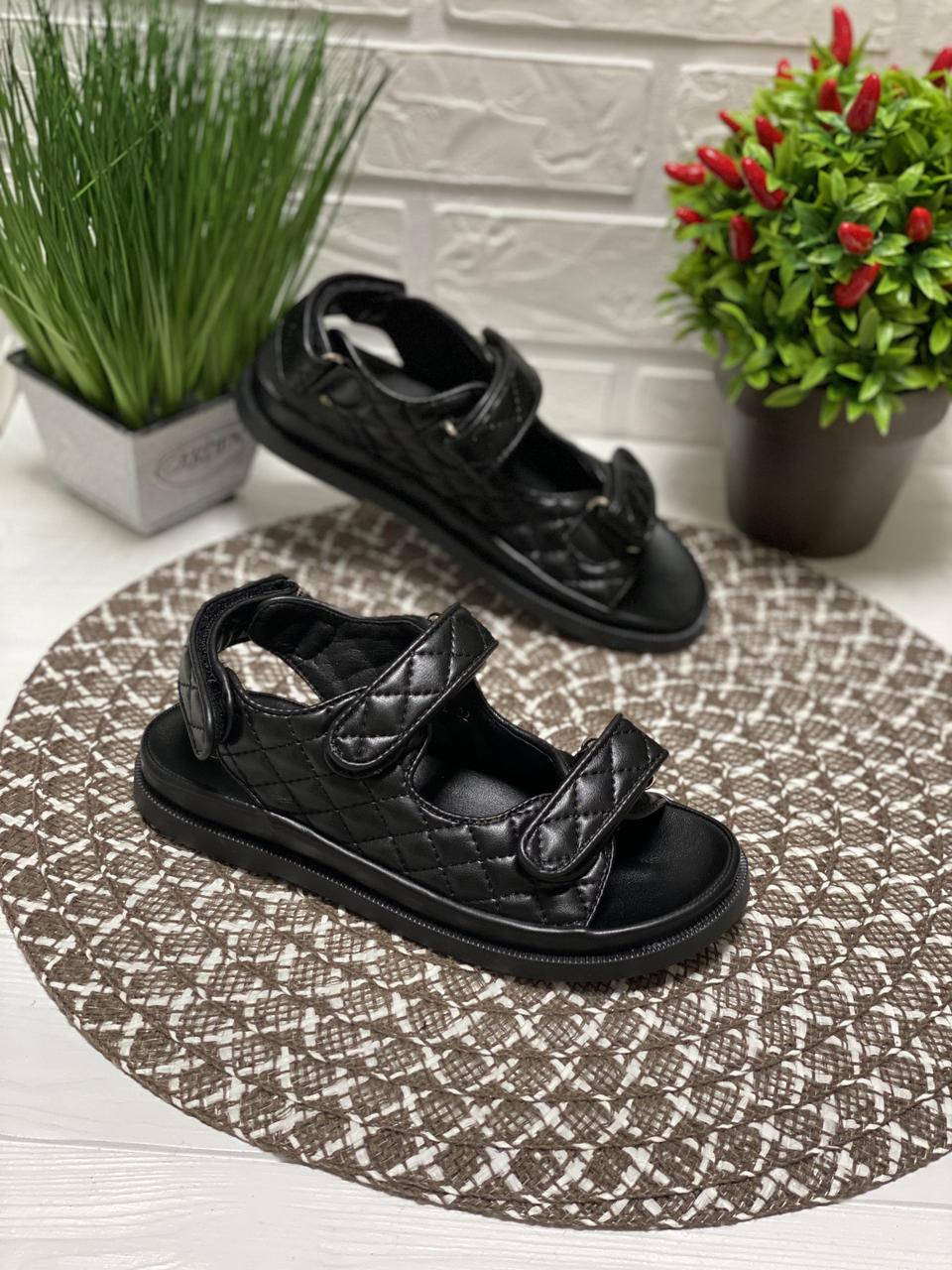 

Модные детские босоножки лето 2021 черные р.31-36!!! ТМ Doremi 34, Белый