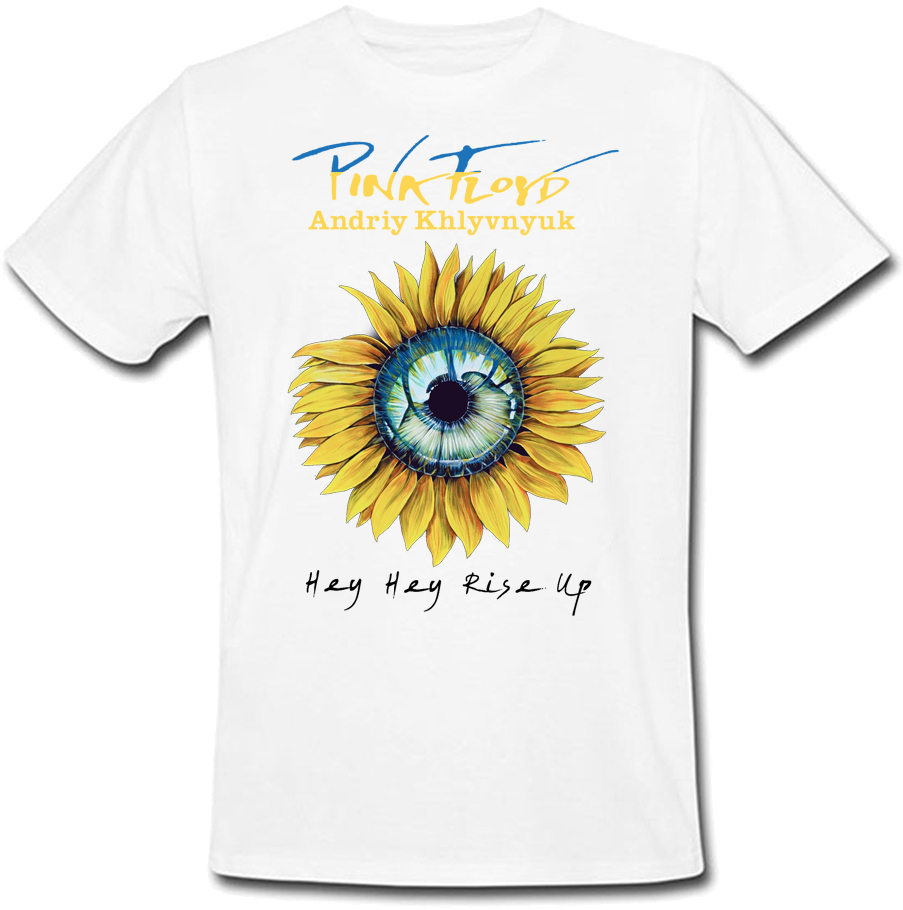 

Футболка Pink Floyd - Hey Hey Rise Up (белая) XL
