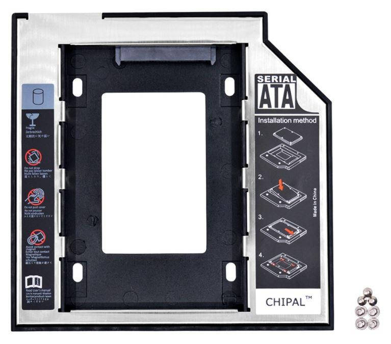 

Карман SATA вместо DVD привода ноутбука 9.5mm