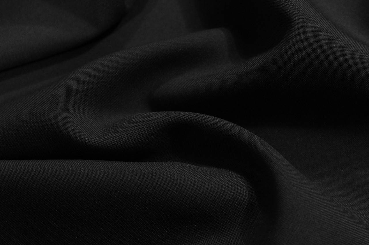 

Ткань Габардин Черный