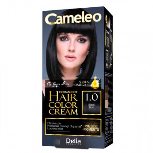 

CAMELEO Краска для волос OMEGA plus с маслом Арганы 1.0 Черный