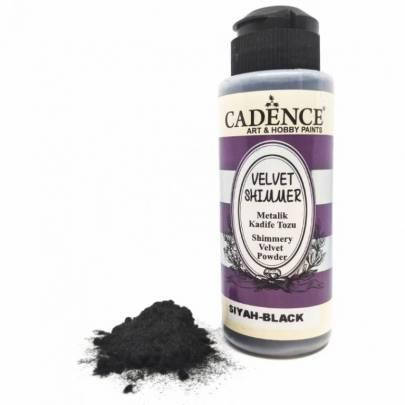 

Флок бархатная пудра Cadence Velvet Powder Shimmer, 120 мл, Черный