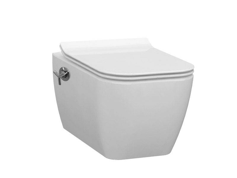 

Halley Чаша подвесного унитаза с функцией биде и вентилем 3204-2617 IDEVIT, Белый