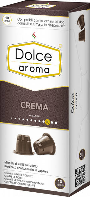 

Капсула Dolce Aroma Crema для системы Nespresso 5 г х 10 шт (4820093484749)