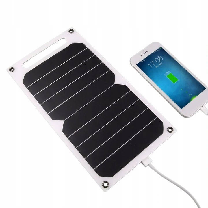 

Сонячна панель сонячний зарядний пристрій Sunpower 10 Вт, 1x USB 5В