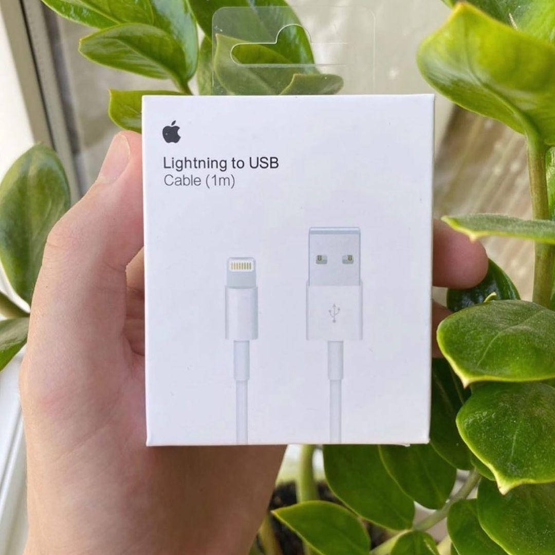 

Кабель USB - lighting для зарядки iPhone / iPad Apple Оригинал, Белый