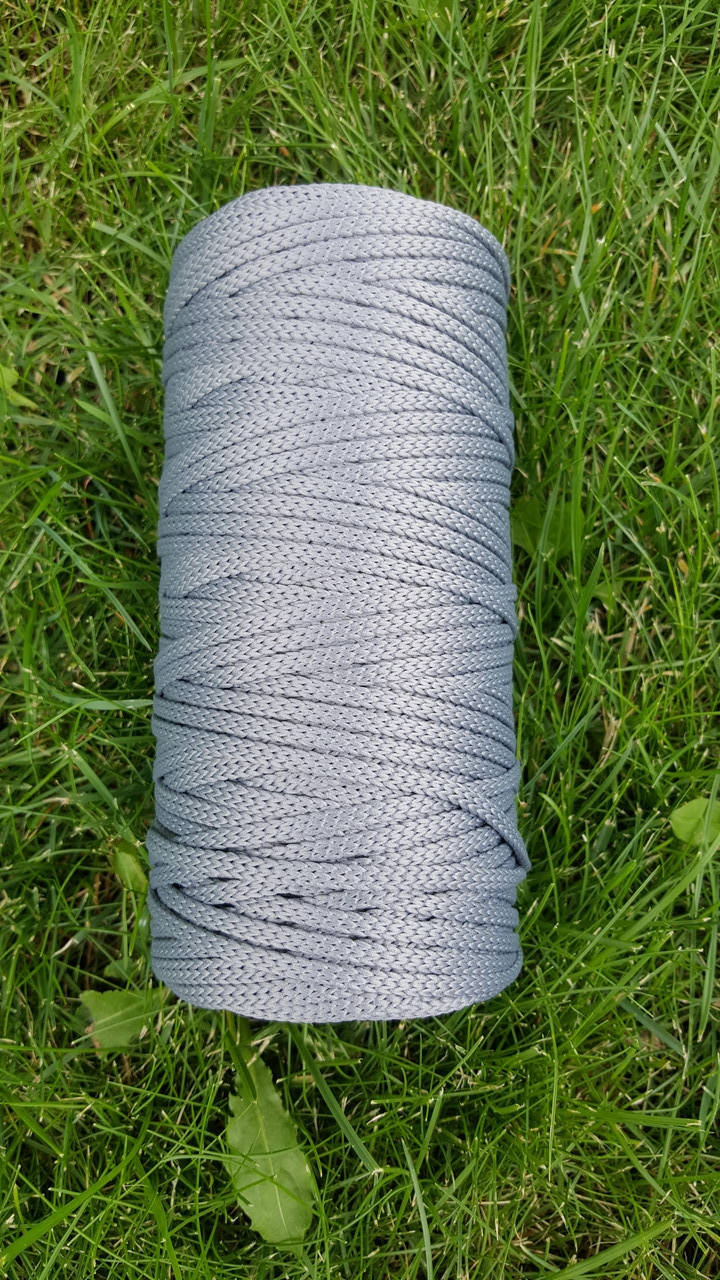 

Полиэфирный шнур 5мм, Серый