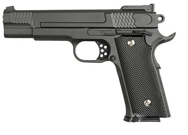 

Детский металлический пистолет G20 (Smith & Wesson M945), спринговый, страйкбол, пистолеты на пульках, Черный