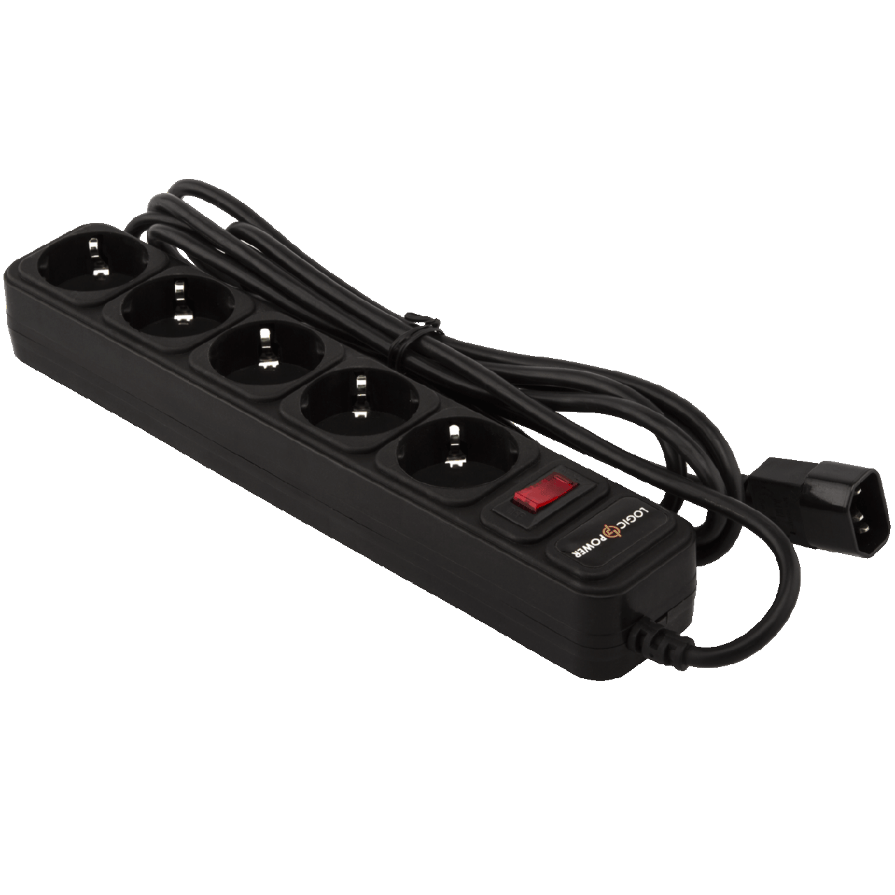 

Сетевой фильтр LogicPower LP-X5-UPS, 2m, 5 розеток, black (для UPS)