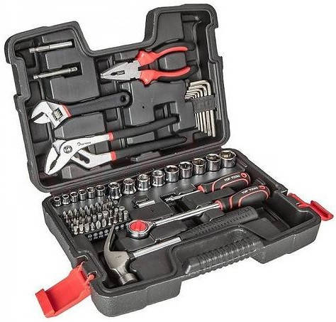 

Набор инструмента Top Tools 1/4", 1/2", 81 ед.