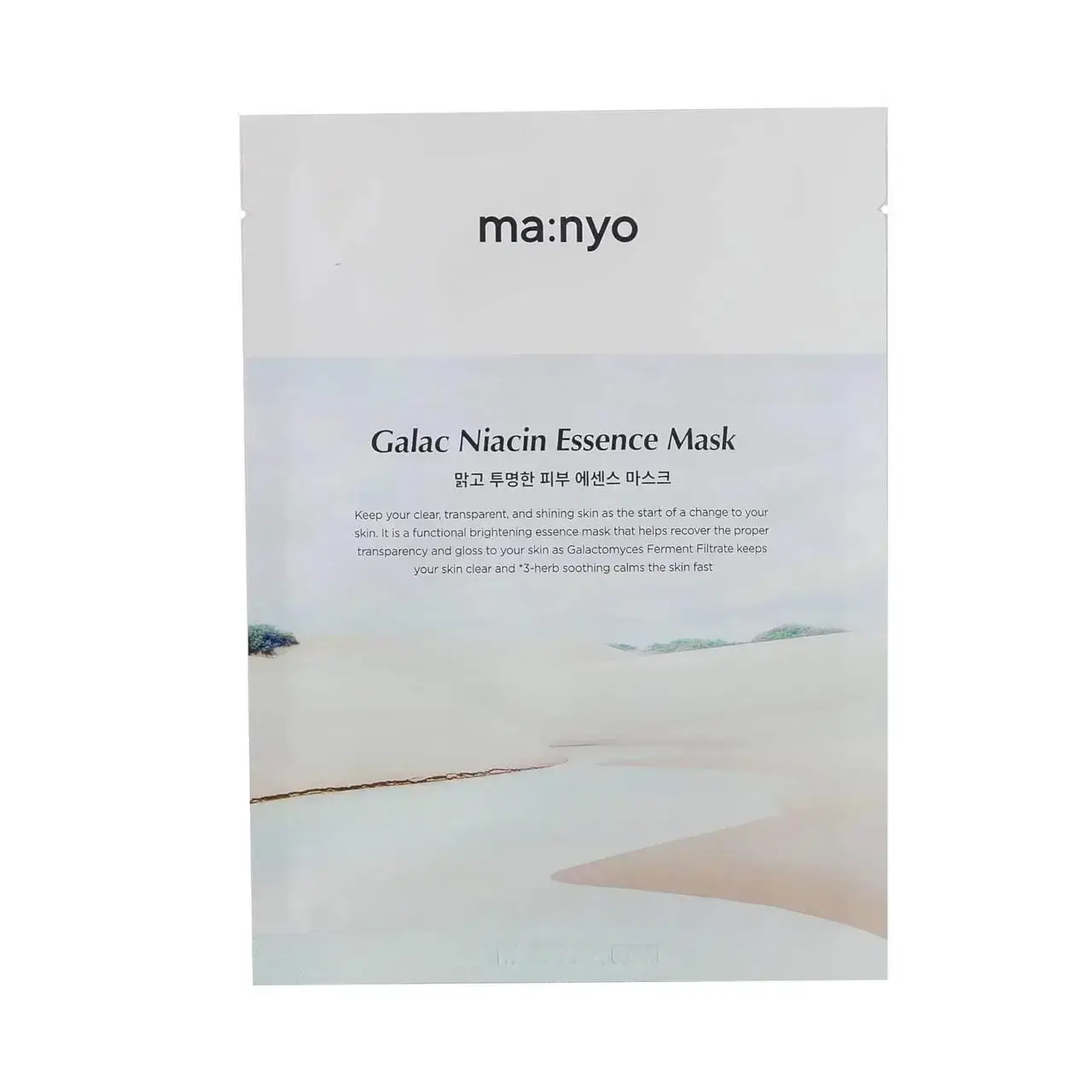 

Осветляющая маска с ниацинамидом Manyo Factory Galac Niacin Essence Mask