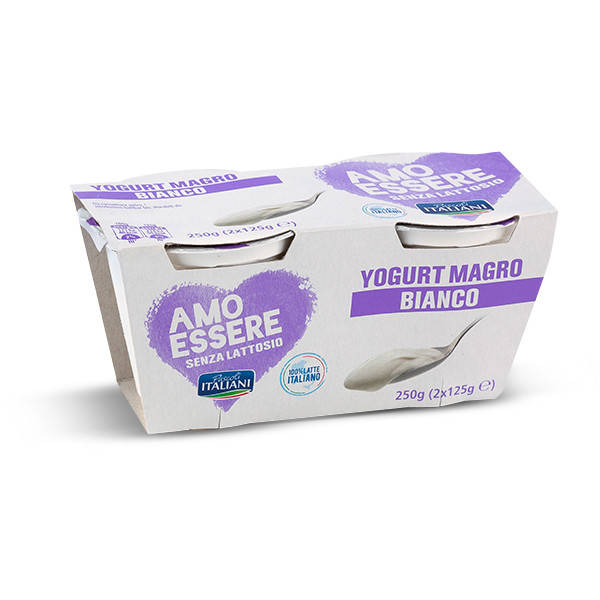 

Безлактозный йогурт Amo Essere 250гр