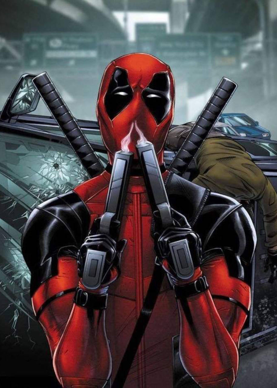 

Фотокартина GeekLand Deadpool Дэдпул фан арт 40х60см DP.09.035
