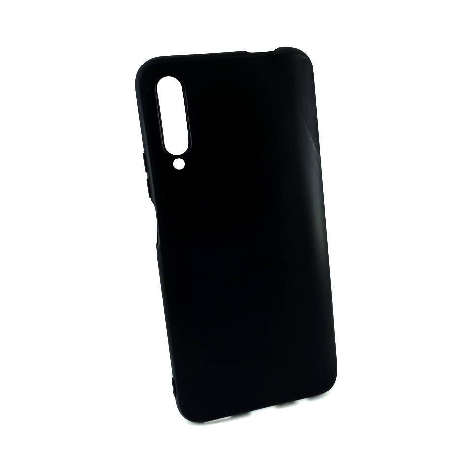 

Чехол на Huawei P Smart Pro накладка Case силиконовый бампер матовый черный