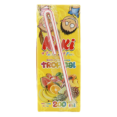 

Сік Кікі тропік Kiki 200g 27шт/ящ (Код : 00-00005972)