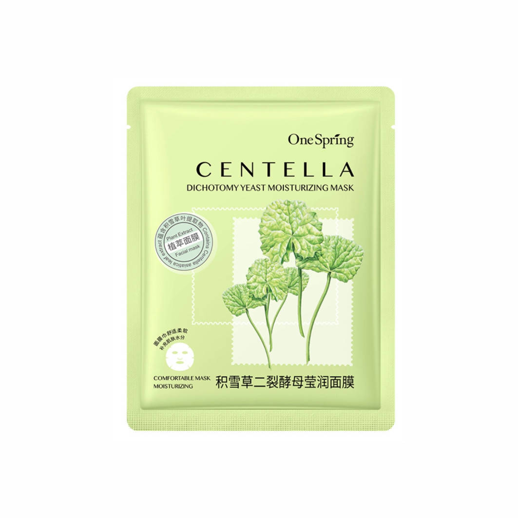 

Тканевая маска с центелой OneSpring Centella Dichotomy Yeast Moisturizing Mask