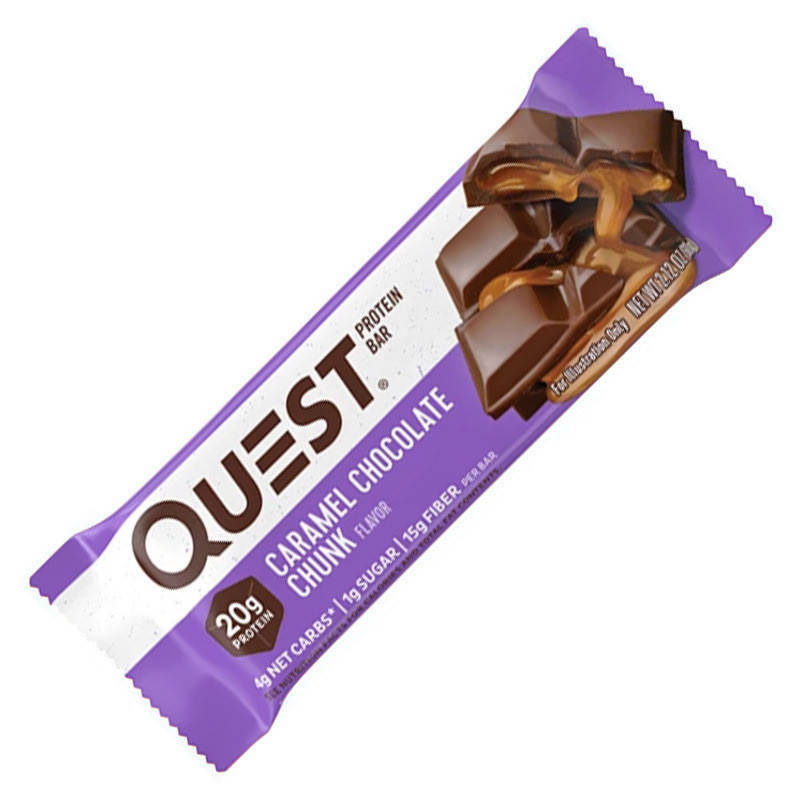 

Батончик Quest Nutrition Protein Bar, 60 грамм Шоколад карамель
