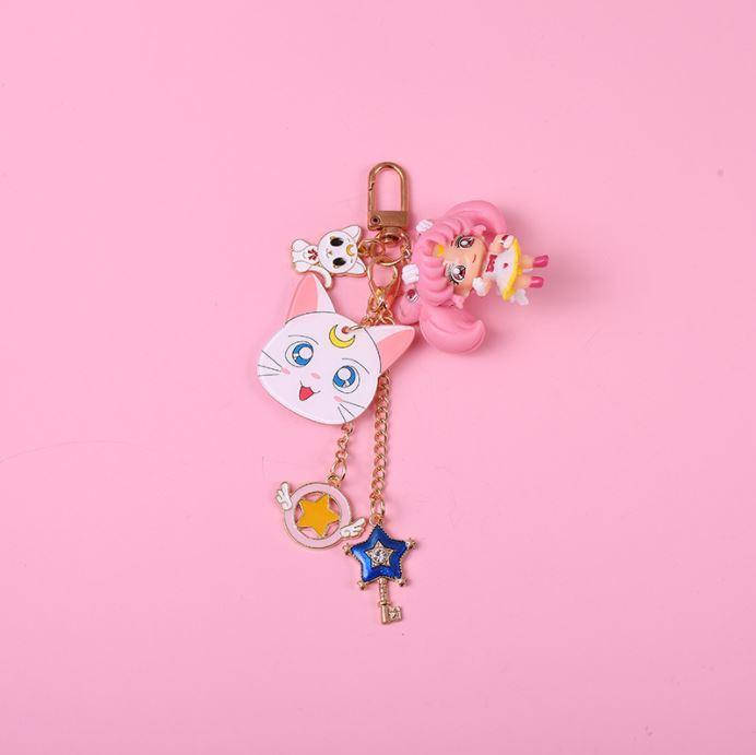 

Брелок для ключей Сейлор Мун Sailor Moon Torankusu розовый