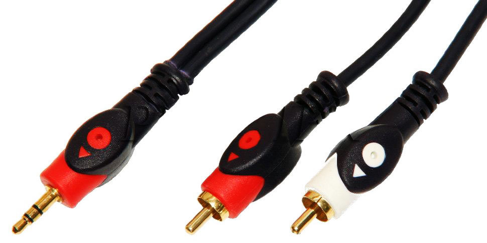 

Инсертный кабель Avzhezh A0200-4 mini Jack 3.5 - 2 RCA 3 m