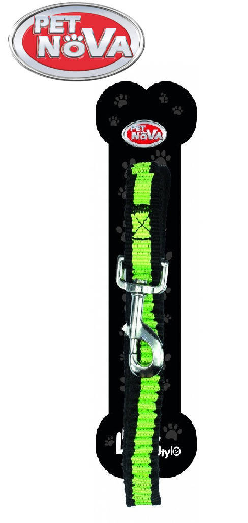

Поводок Pet Nova Bungee желтый
