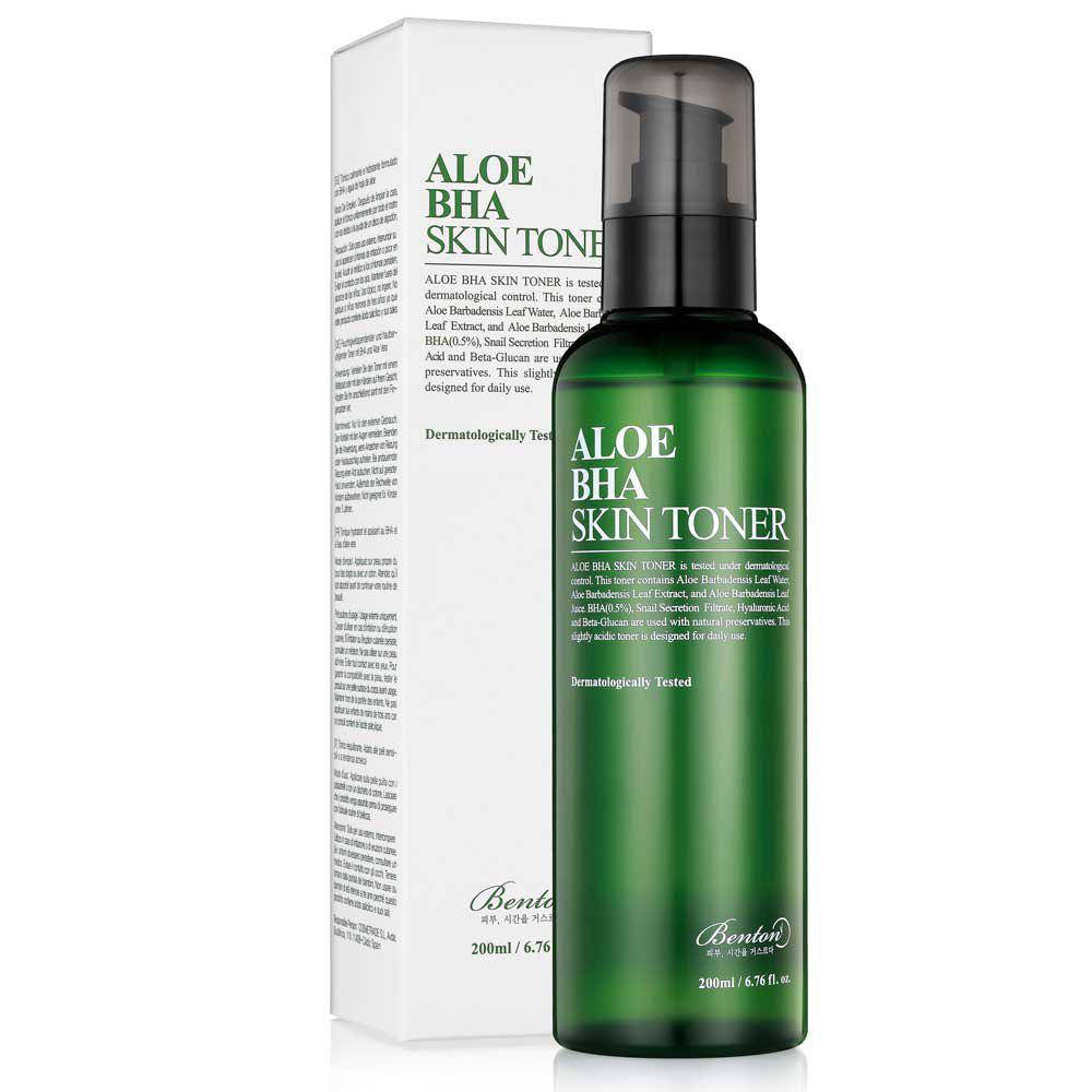 

Тонер алоэ с салициловой кислотой Benton Aloe BHA Skin Toner, 200мл