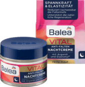 

Balea Vital Anti-Falten Nachtcreme Омолаживающий ночной крем для лица 50 мл 40 +