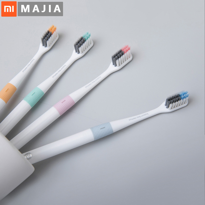 

Набор зубных щеток Xiaomi Doctor B Bass Method Toothbrush 4шт