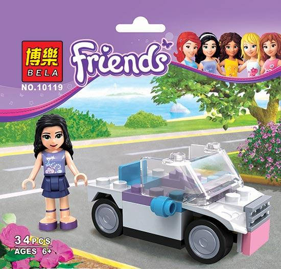 

Конструктор для девочки Подружки Френдс 10119 пакет, см. описание