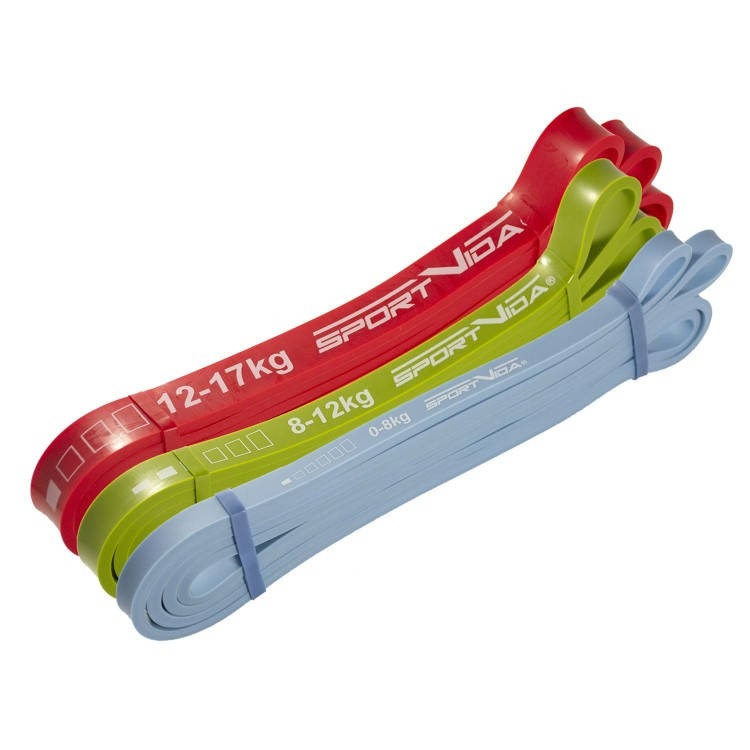 

Набор резины для фитнеса SportVida Power Band 104 cм (3 шт)