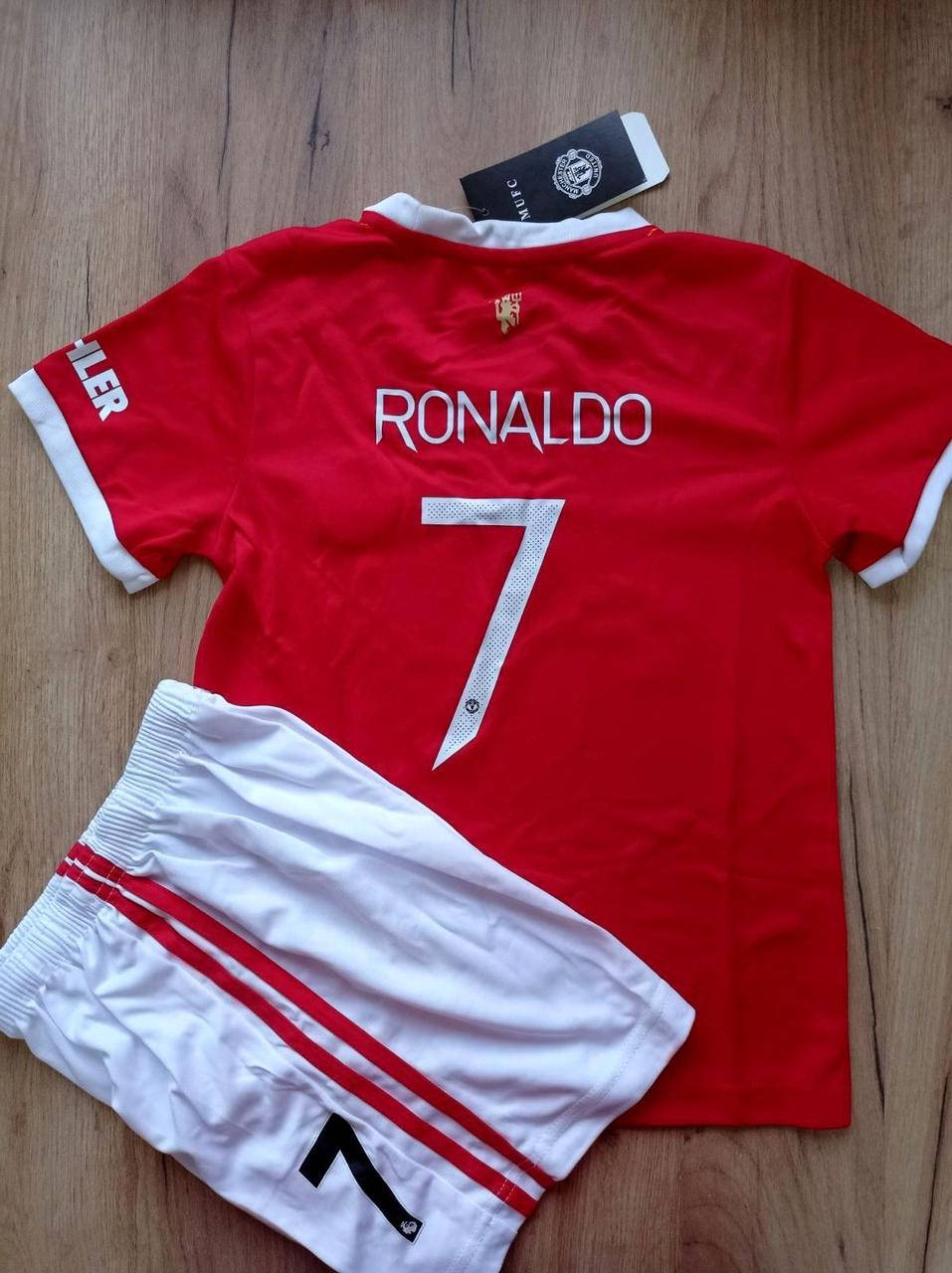 

Детская футбольная форма MANCHESTER UNITED Ronaldo 2020-2021 г